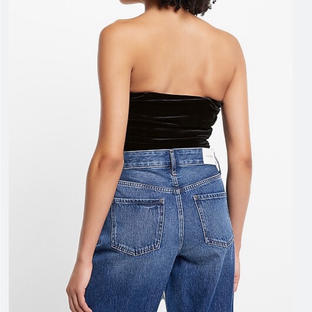 Express Body Contour Collection. Womans Med. Black velvet Brand new No flaws NWT - Picture 4 of 6